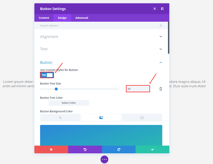 section transitions