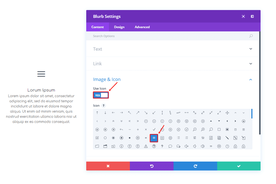 section transitions