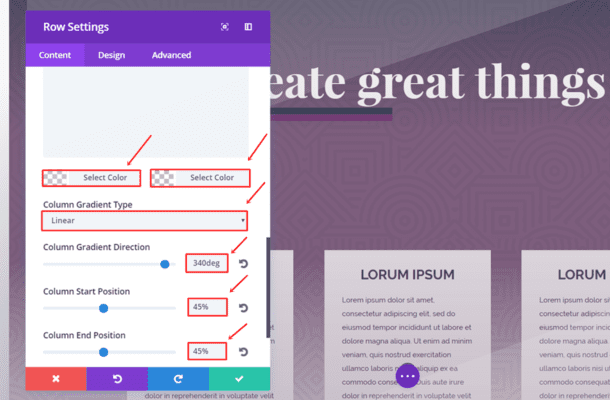 How to Creatively Combine Row & Column Backgrounds with Divi's New Options