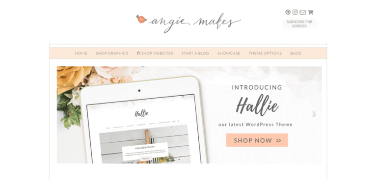 10 Lovely Examples of Girly Websites Made With WordPress
