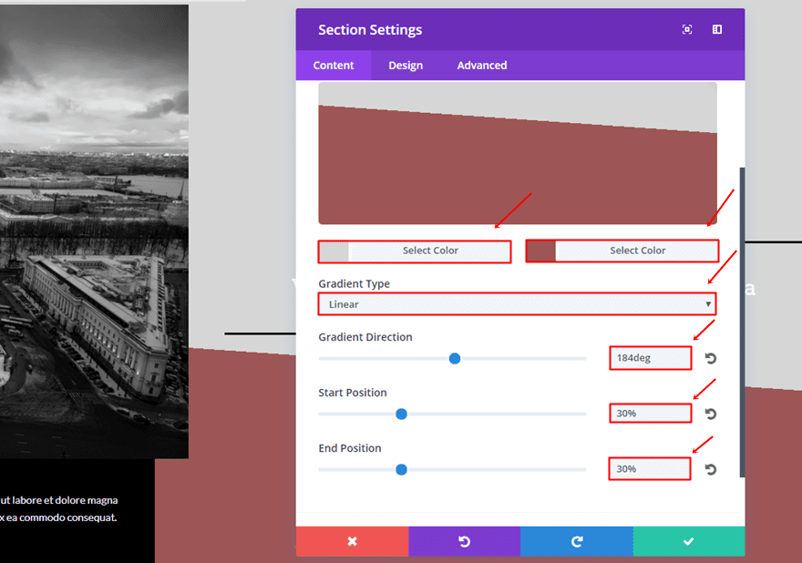 row alignment