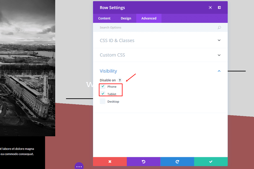 row alignment