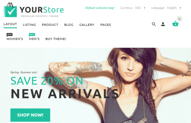 20 Best Shopify Themes