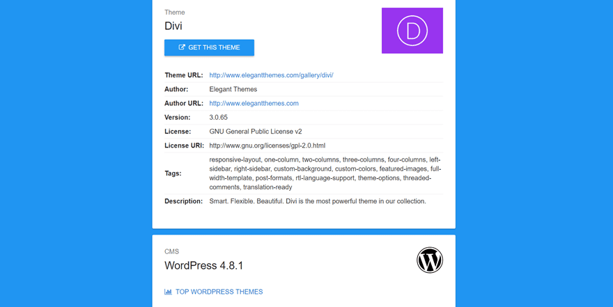 wordpress theme