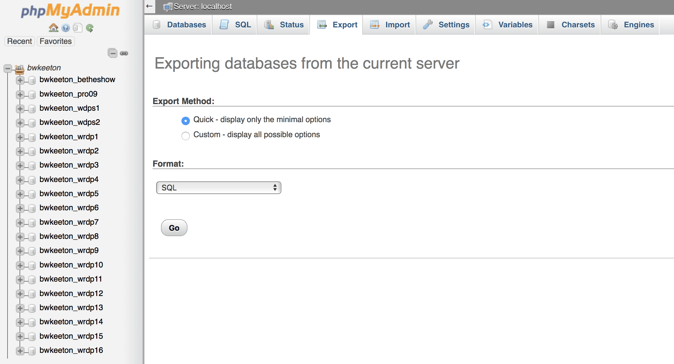 wordpress database recovery