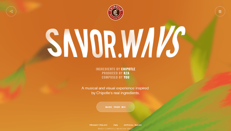 Chipotle Savor Wavs