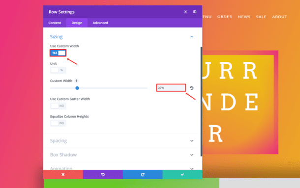 How to Creatively Use Row Box Shadows with Divi