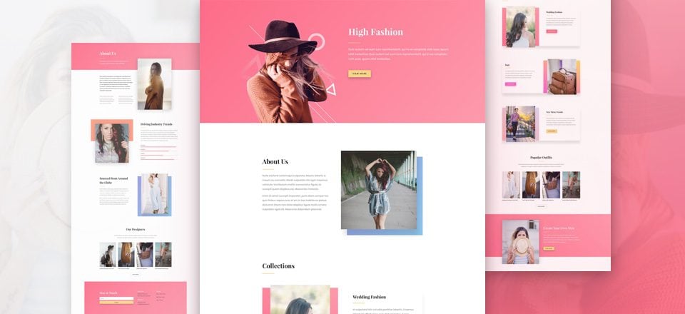 Download A Stylish Fashion Layout Pack For Divi Elegant Themes Blog