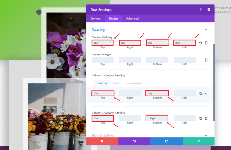 How to Creatively Use Row Box Shadows with Divi