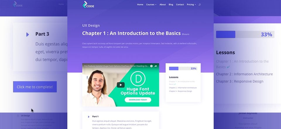 Creating a Learning Management (LMS) Website with Divi