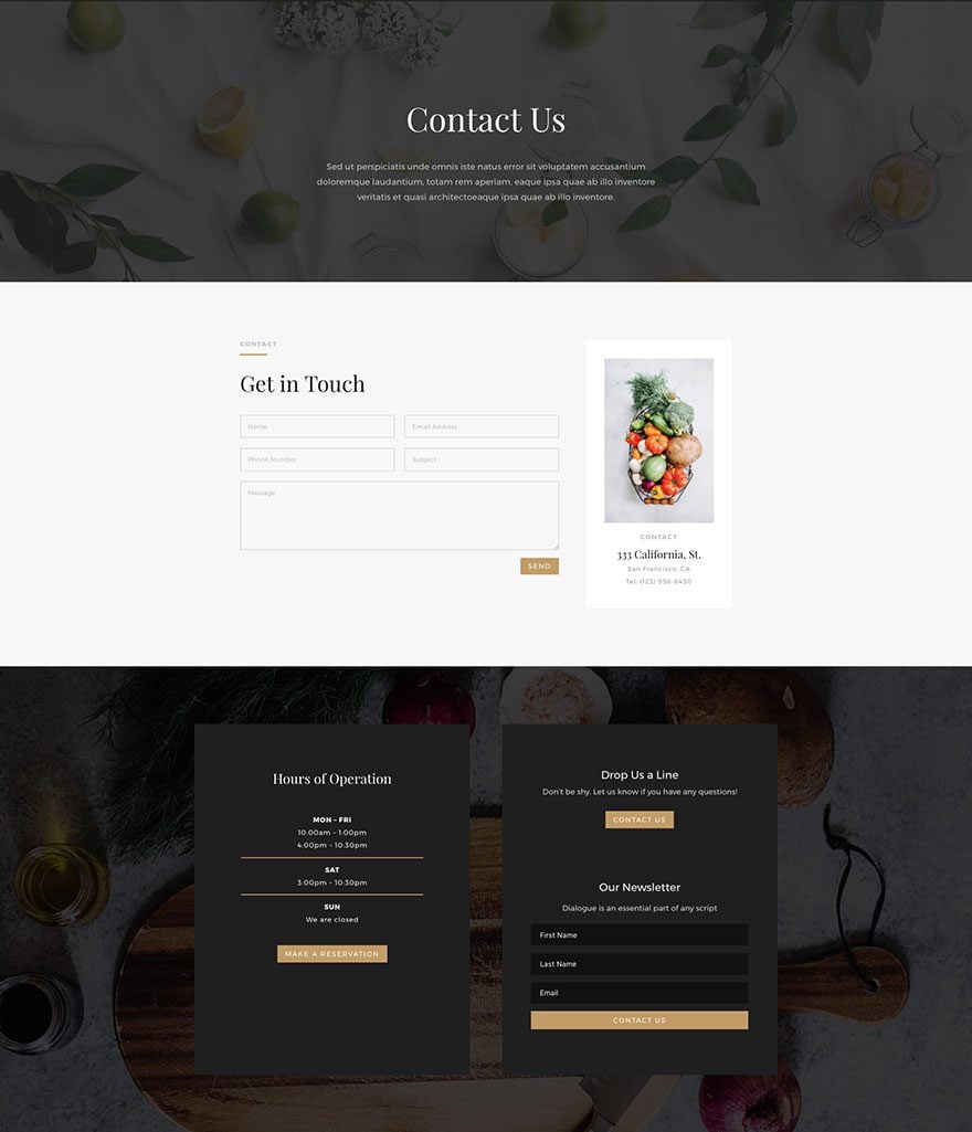 restaurant-contact
