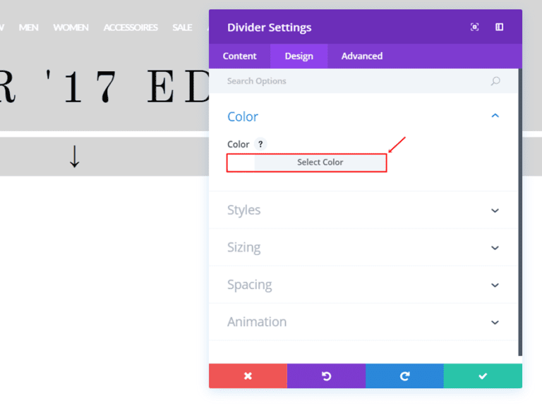 How to Create a Scrolling Fashion Catalogue with Divi
