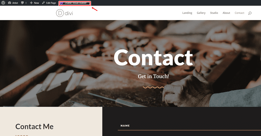 multi-step contact form