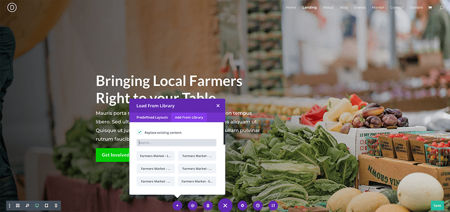 Free Divi Download: Get Our Fresh Farmers Market Layout Pack Today!