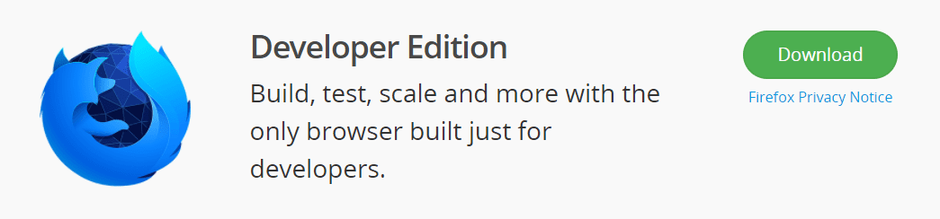 Firefox Developer Edition