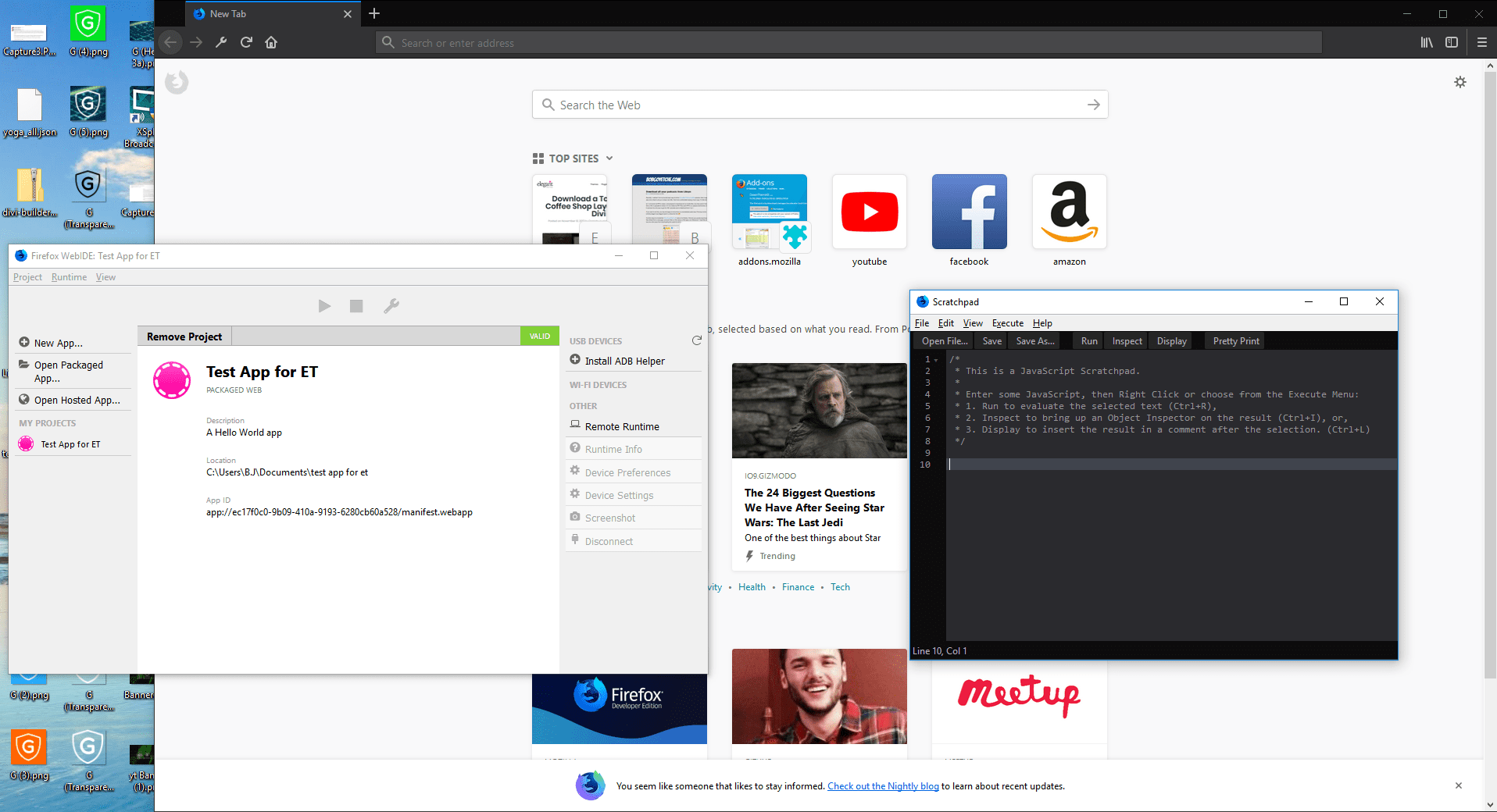 For those of you asking about using the Avatar Sandbox on Firefox