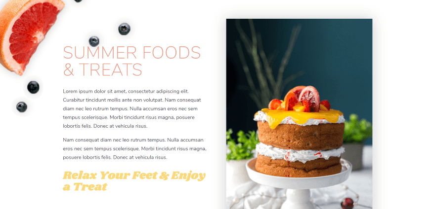 Anthem Foods Layout