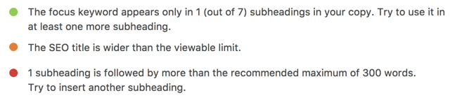 wordpress headings h1 to h6