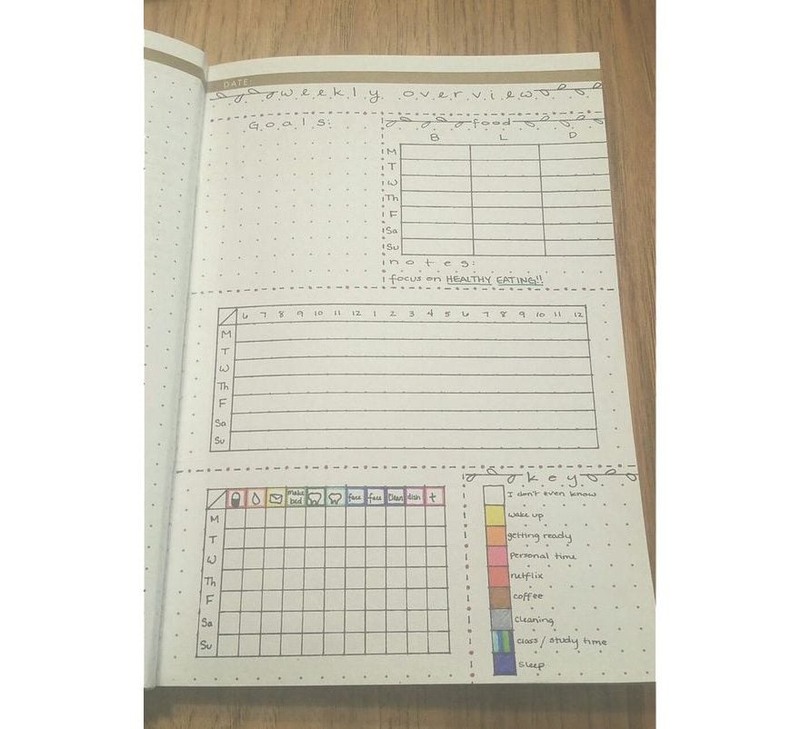 Grid Bullet Journal