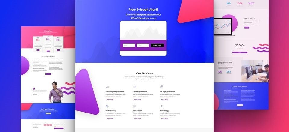 How to Add an E-book Optin Form with an Immediate Download to Divi’s SEO Layout Pack