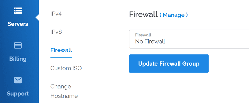 Configuring your internet's firewall.
