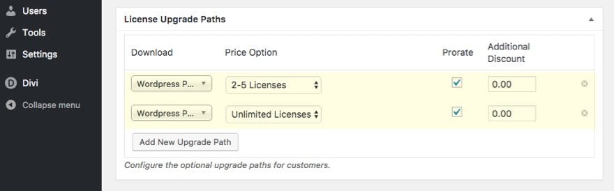 upgrade path