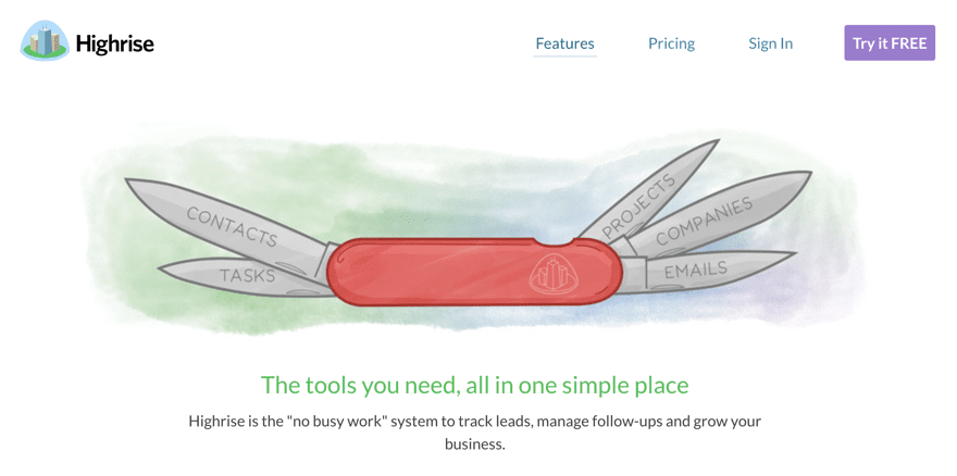 highrise best crm software