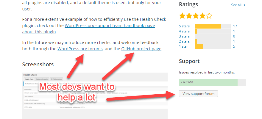 WordPress plugin conflicts on WP.org repo