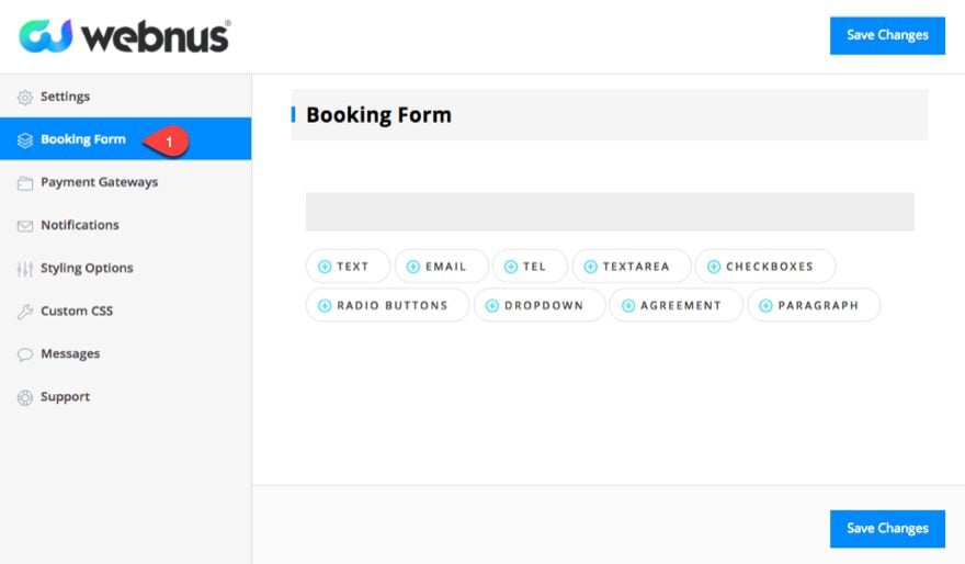 form fields