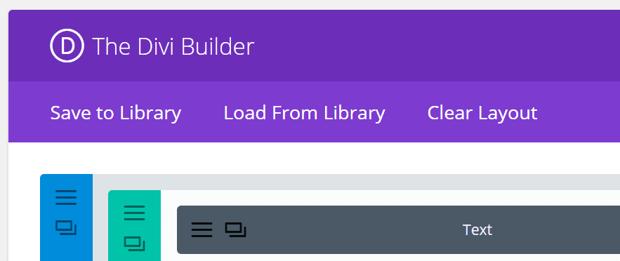 The Divi Builder.