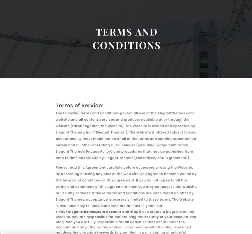 final terms page