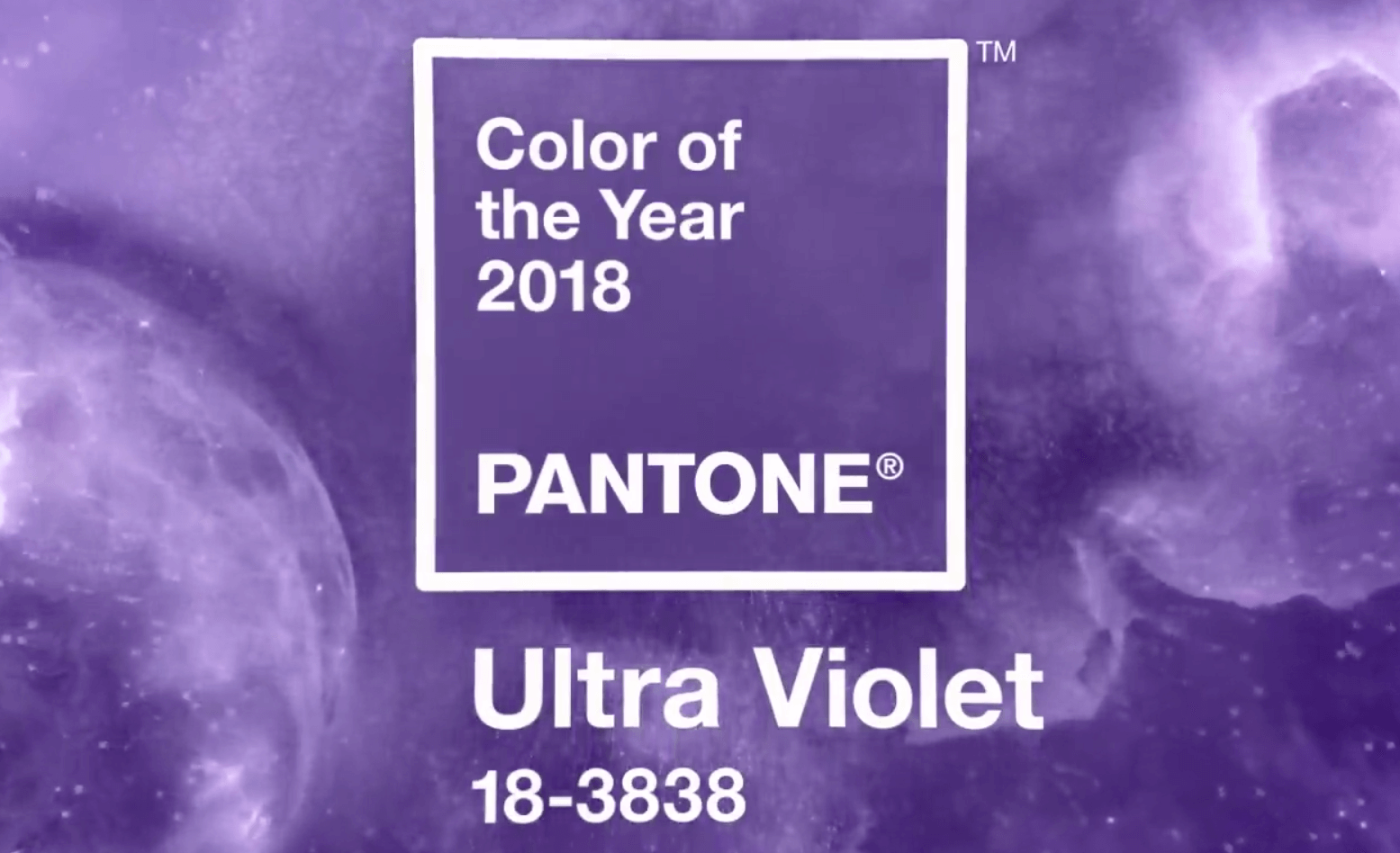 The Ultra Violet color.