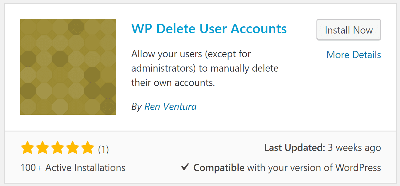 The WP Delete User Accounts plugin.