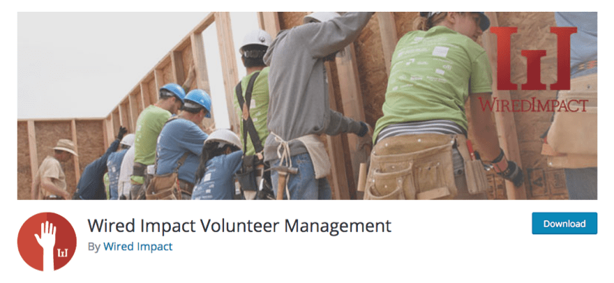 wired impact volunteer management on wordpress plugin repository