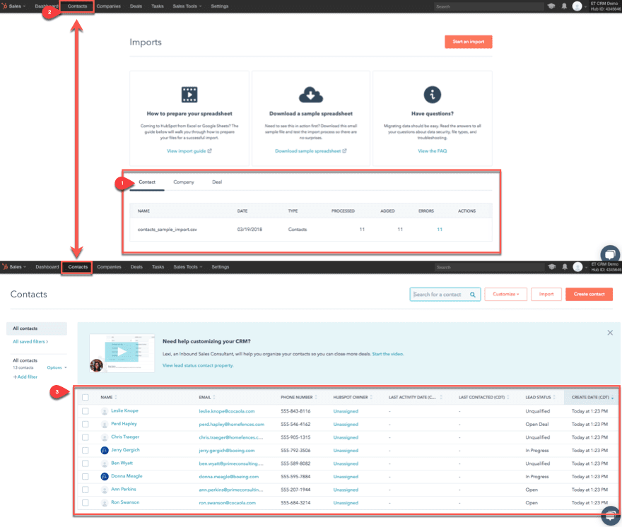 hubspot crm