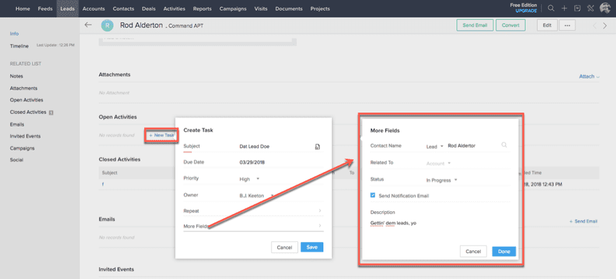 zoho crm detailed overview