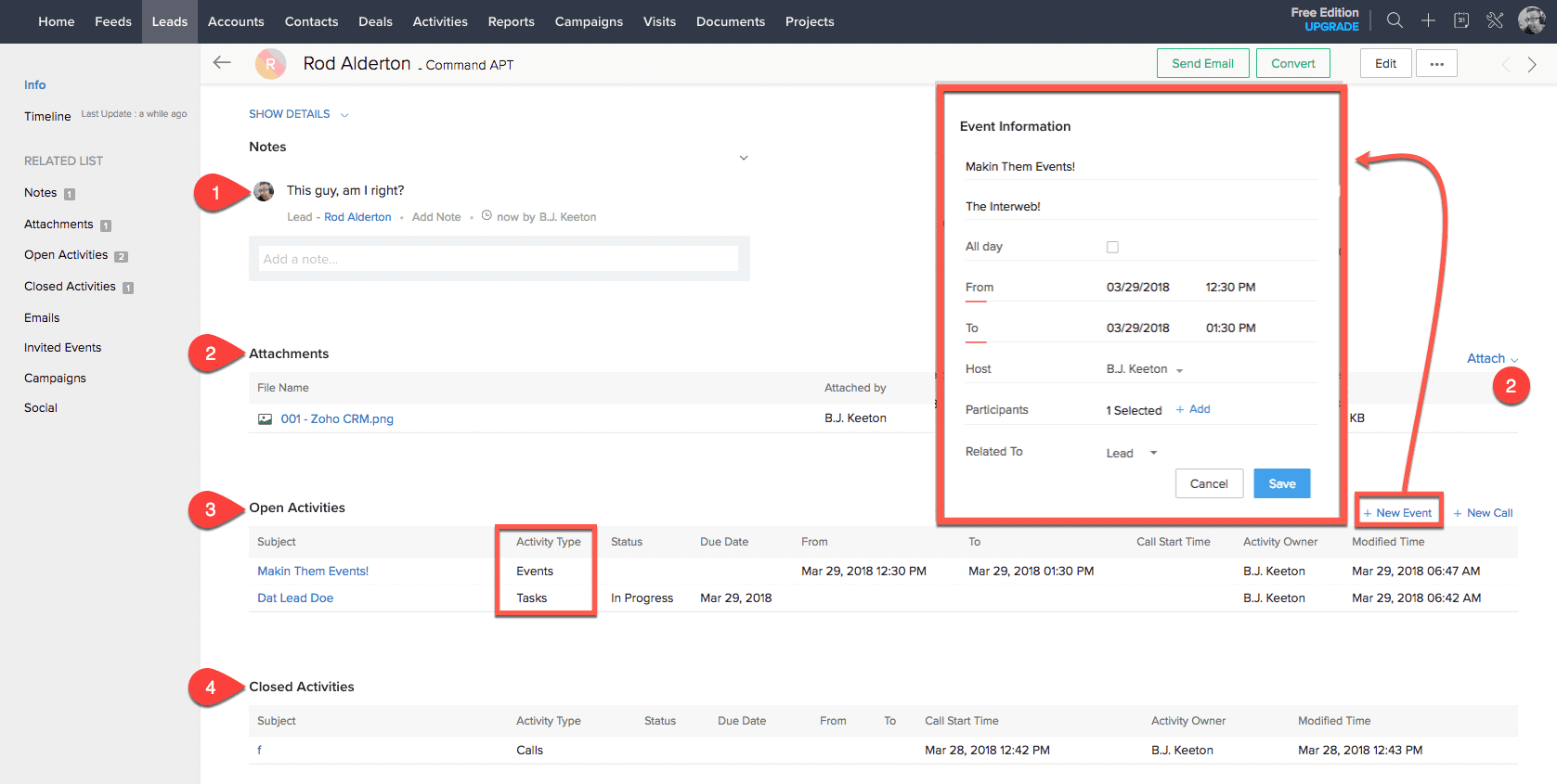 zoho crm detailed overview