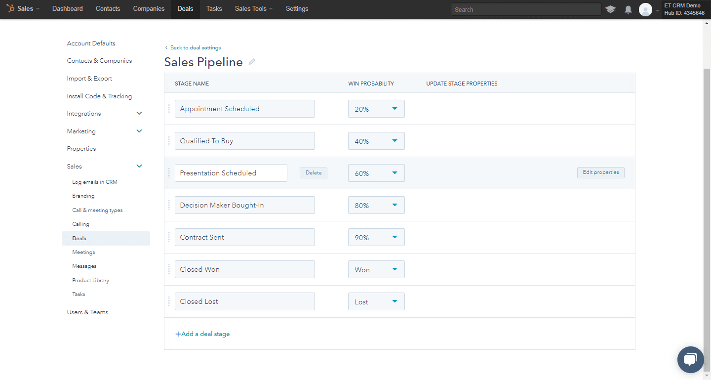 hubspot pipeline