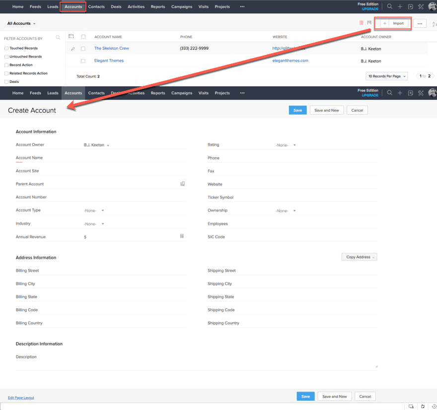 zoho crm detailed overview