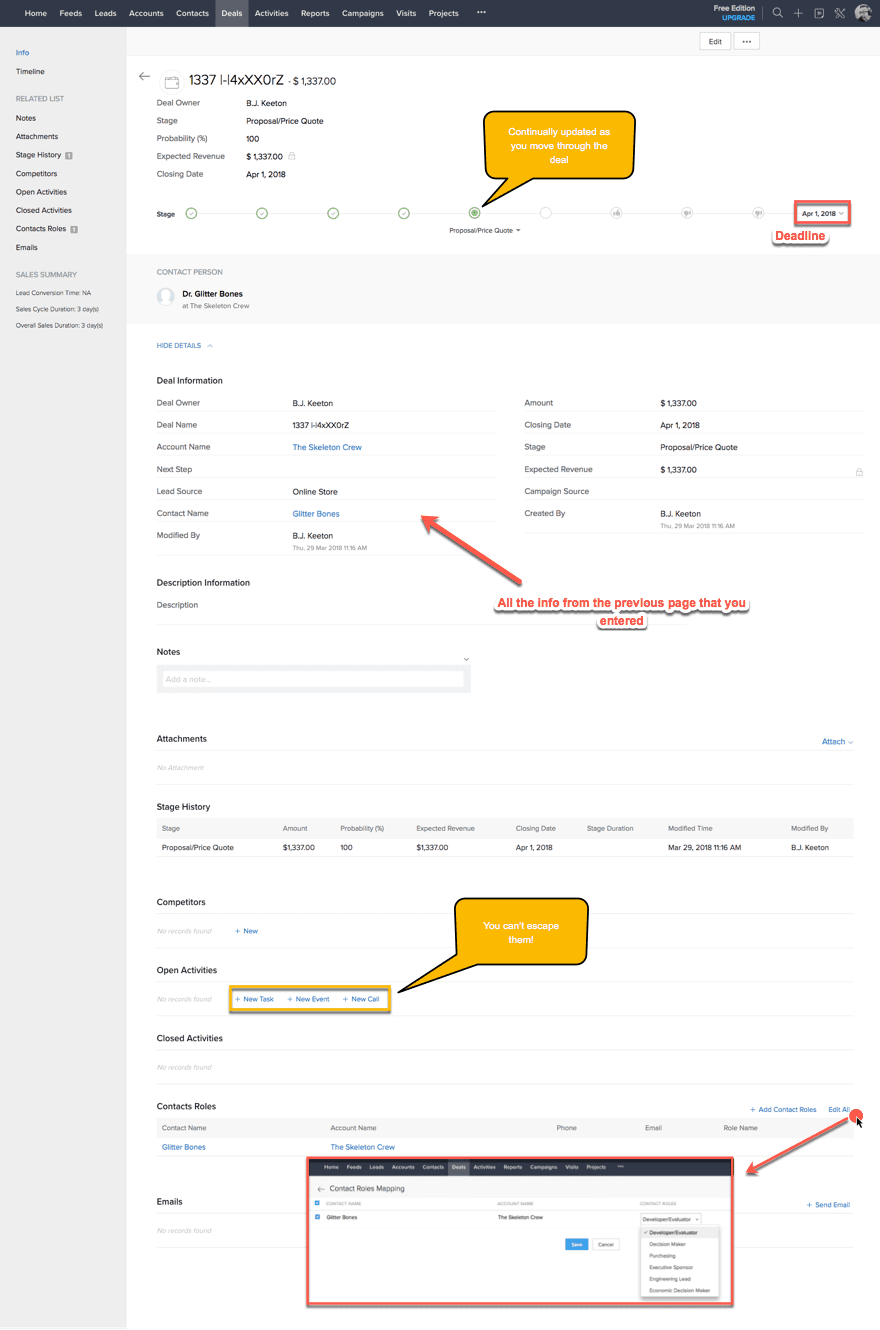 zoho crm detailed overview