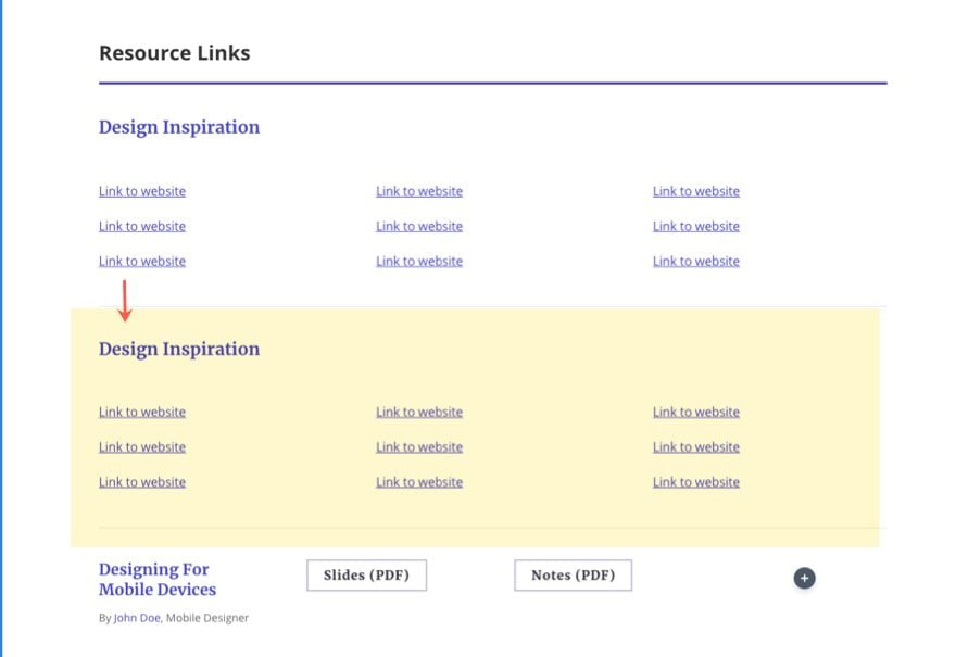 duplicate link rows