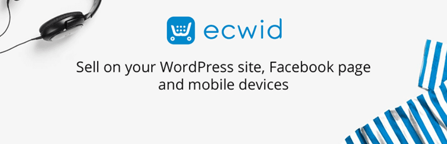 The Ecwid Ecommerce Shopping Cart plugin.