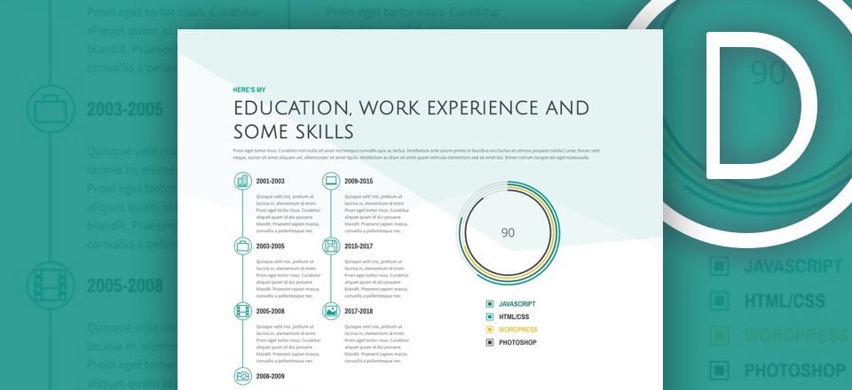 How to Design a Standout Work Experience section for Your Freelancer Site with Divi