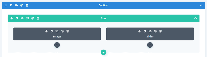 Divi builder opacity and negative margins