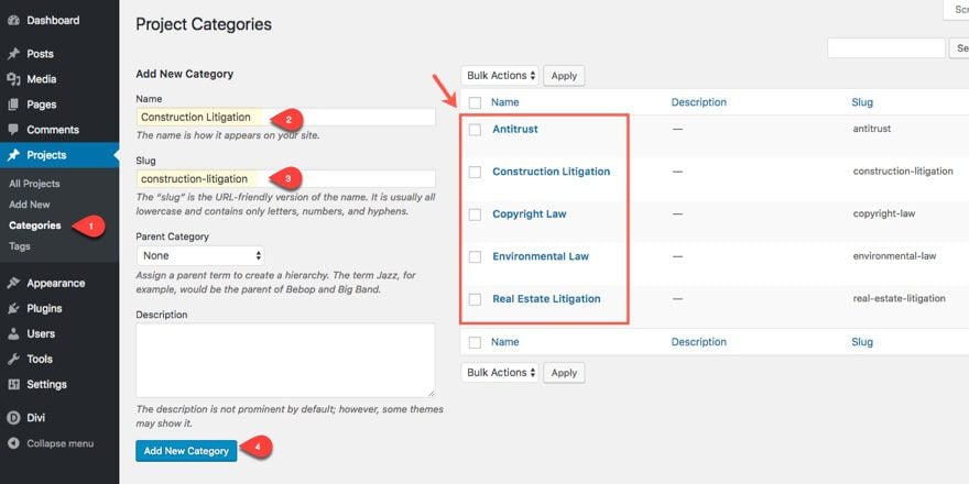 case studies categories