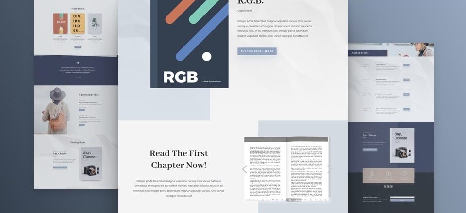 How to Add Book Previews to Divi’s Author Layout Pack