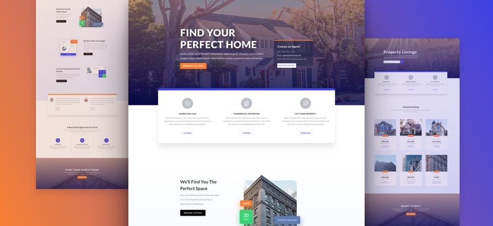 Get a FREE & Inviting Real Estate Layout Pack for Divi