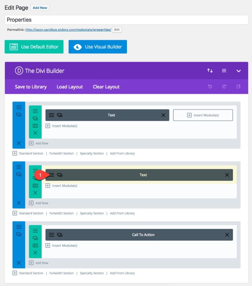 edit text module