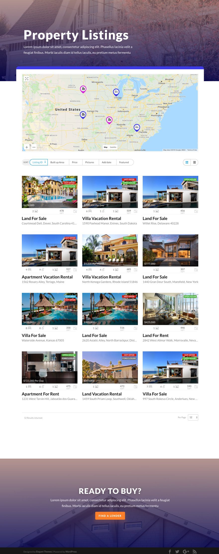 final listings page