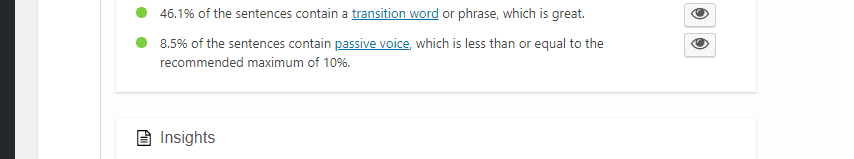 Part of Yoast redability analysis.